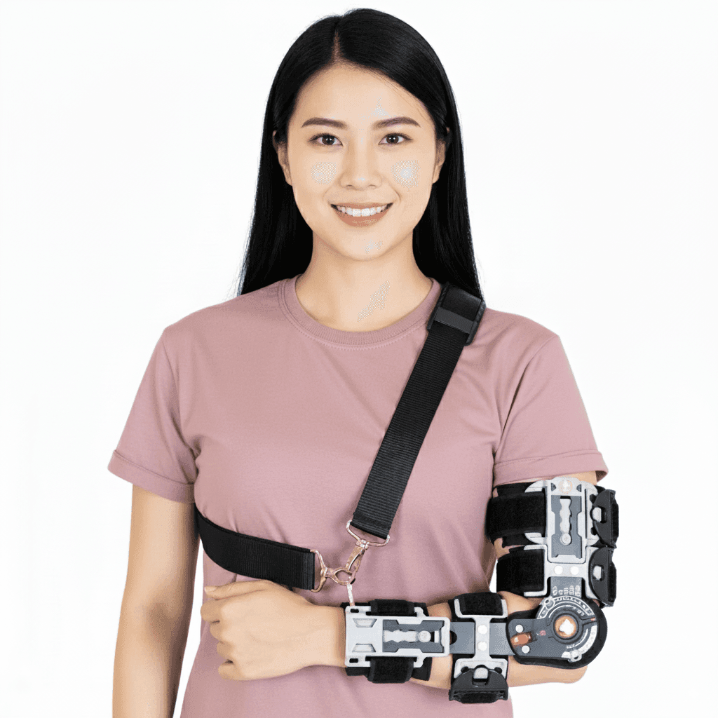 Post-operative elbow support — 2