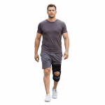 ROM-controlled knee brace — 2