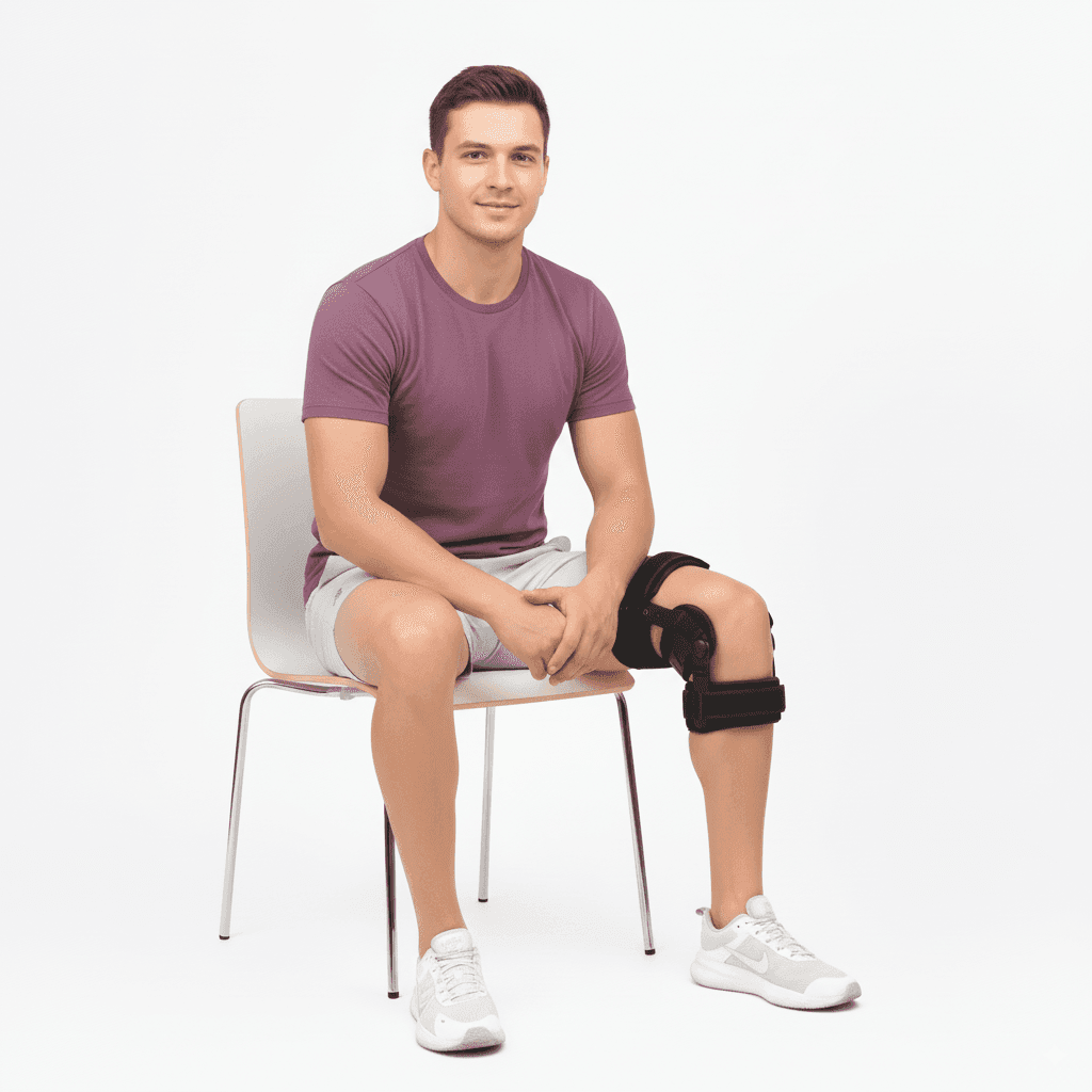 Swedish knee brace — 2