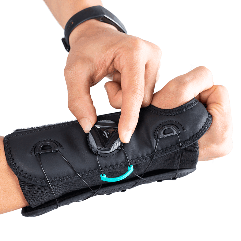 Thumb spica splint — 2